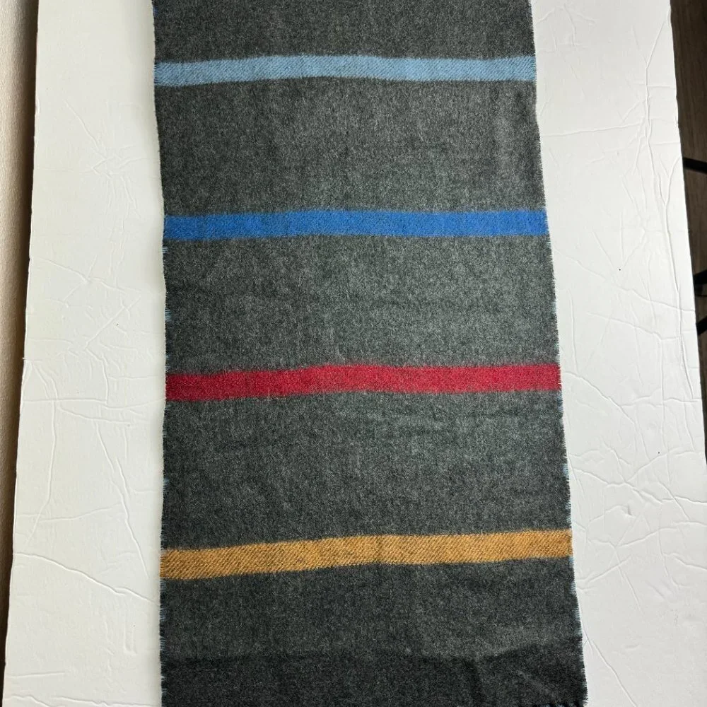 Fraas Reversible Scarf Stripped Fringe Germany